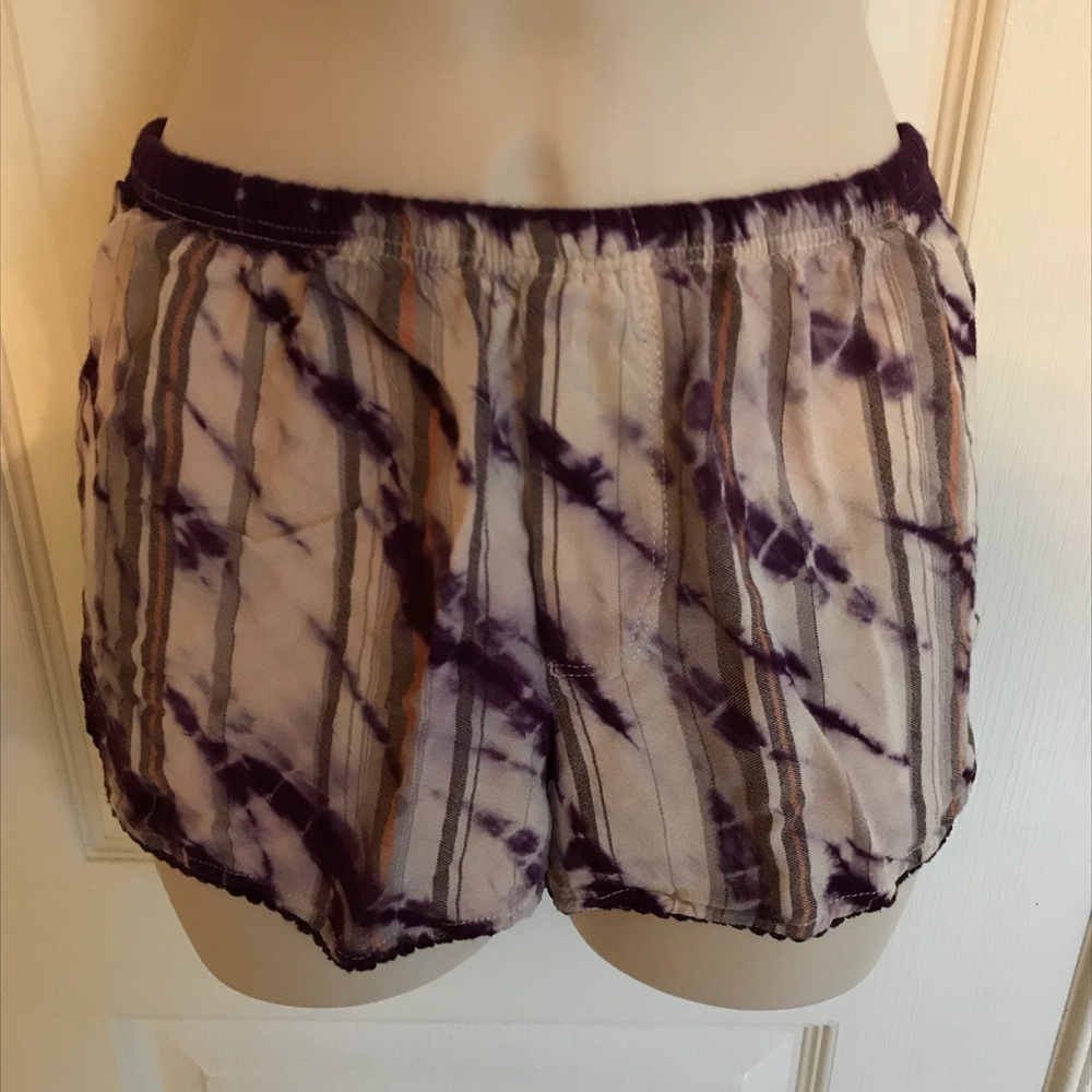 Sort of tye dye shorts